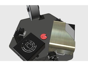 tevo littlemonster top cap 3d printer accessories 3d print model - Mito3D