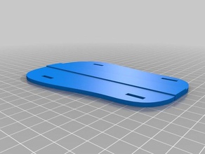 spor hekimliği shin guard şablon 3d baskı 3d print model - Mito3D