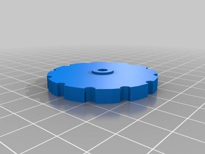 steadycam parafuso porca lidar peças de substituição personalizado 3d print model - Mito3D