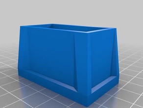 ian paramétrique personnalisé de fixation jambe table 2 le bricolage 3d print model - Mito3D