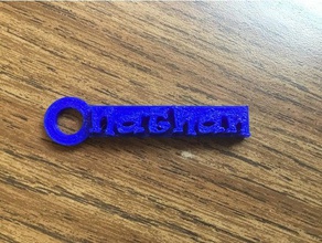 nathan keychain accessories 3d print model - Mito3D