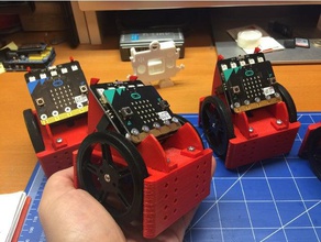 dotbot bit robotics micro robot 3d print model - Mito3D