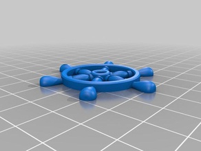 spinwheel pendant art 3d 3d print model - Mito3D