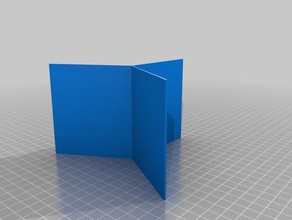 my customized glass divider organization 3d print model - Mito3D
