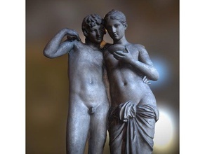 amor psique exploraciones & réplicas La impresión 3d en Escaneo digitalización amour de la copa cupido dios diosa griego mitología fotogrametría romano 3d print model - Mito3D