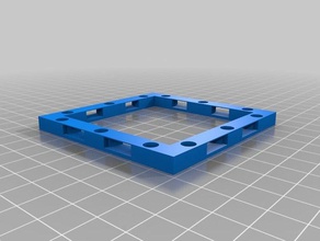mi personalizados openforge 20 de corte piedra openlock base magnética juguetes y accesorios juego personalizado 3d print model - Mito3D