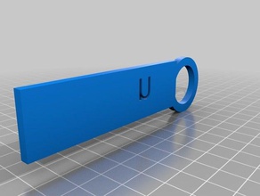 keychain art 3d print model - Mito3D