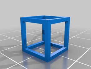 küp matematik sanatı özelleştirilmiş 3d print model - Mito3D
