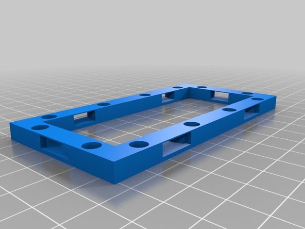 meu personalizados openforge 20 cortar pedra openlock base magnética brinquedo & acessórios para jogos personalizado 3D print model - Mito3D