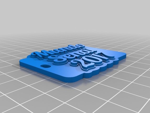 chaveiro senai chaveiros personalizado 3D print model - Mito3D
