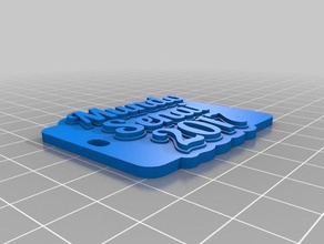 chaveiro senai keychains customized 3d print model - Mito3D