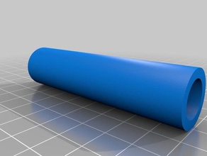 mega elite barril adaptador juguetes mecánicos nerf pistola mods 3d print model - Mito3D