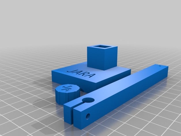 indicador para madera hierro gramil A impressão 3d 3D print model - Mito3D