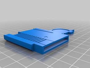 mini nes cartuccia w nfc vassoio La stampa 3d 3d print model - Mito3D