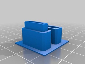 remixed micro sd card holder containers 3d print model - Mito3D