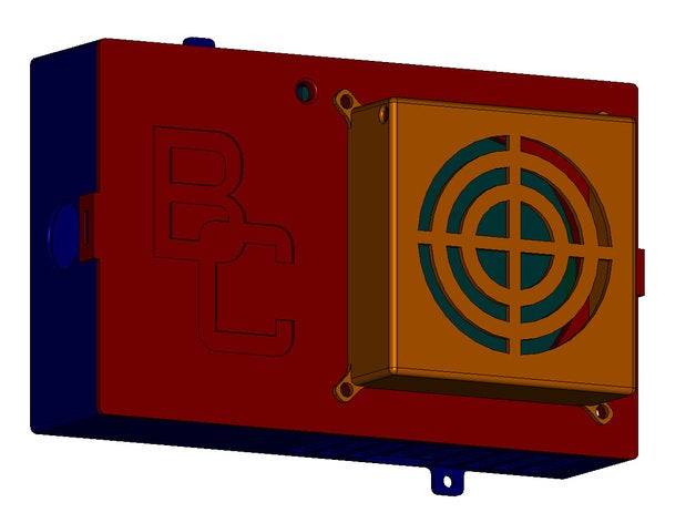 flsun prusa i3 ramps container 3d printer parts 3D print model - Mito3D