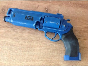 kader mos ardus v modeller silah handcannon 3d print model - Mito3D