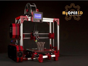 myopen3d - taco i3+ impresora 3d v10 Las impresoras 3d print model - Mito3D