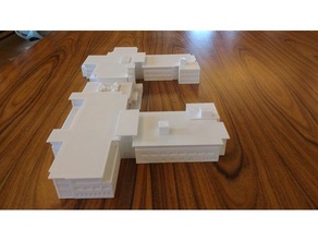 warwick vidro escadas edifícios e estruturas torre de vigia 3d print model - Mito3D