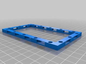 meu personalizados openforge 20 cortar pedra openlock base magnética brinquedo & acessórios para jogos personalizado 3d print model - Mito3D