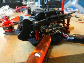 215 kamera tutucu realacc dahi r c araçlar 35mm 45mm banggood karbon fiber diydrone drone çerçeve yarış flysky x6b gerçek 210 monte edin yarışçı alıcı bağlayın runcam sahibi mikro split swift mini böl hızlı 3d print model - Mito3D