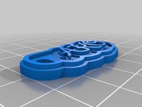ak keychains customized 3d print model - Mito3D