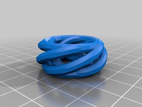 7 takviyeli spiral yüzük moda özelleştirilmiş 3d print model - Mito3D