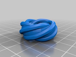 6 katı spiral yüzük moda özelleştirilmiş 3d print model - Mito3D