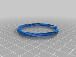 sided bangle 45 s jewelry customized 3d print model - Mito3D