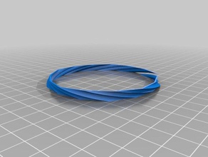 sided bangle 45 l jewelry customized 3d print model - Mito3D