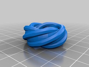 7 katı spiral yüzük moda özelleştirilmiş 3d print model - Mito3D