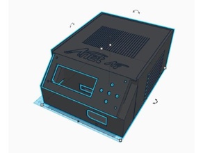 anet a8 external case electronics 3d printer parts enclosure mainboard mosfet mount upgrade 3d print model - Mito3D