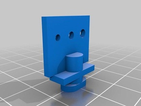 anycubic kossel screwless allen key holder 3d printer accessories 3d print model - Mito3D