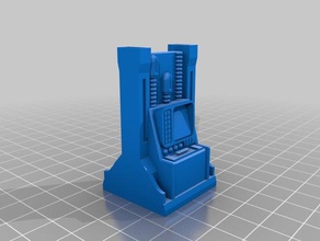 wall mounted scifi monitor games 3d print model - Mito3D
