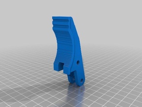 3d slash gripper-finger 3d print model - Mito3D