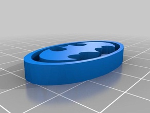 logo de batman L'impression 3d 3d print model - Mito3D