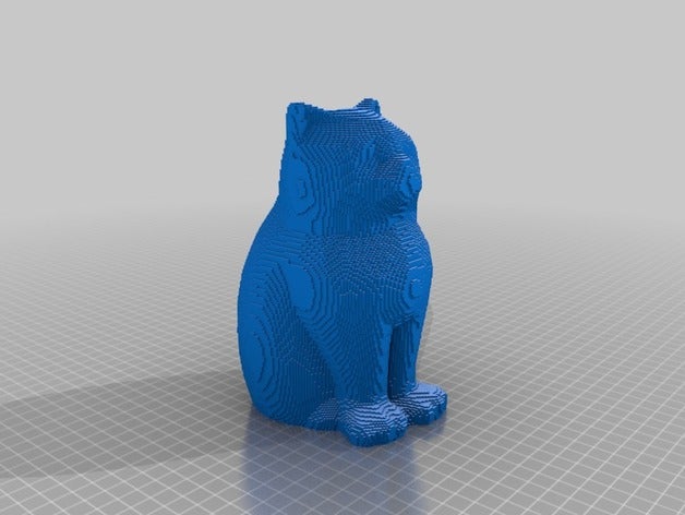 3d barra lasercat-lowpoly 3D print model - Mito3D