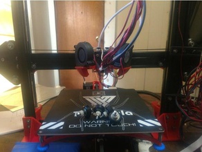 tevo tarantula x tensioner increased axis 3d printer parts 3d print model - Mito3D