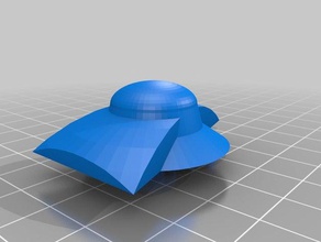 il mio personalizzato manopola 2 parti di ricambio su misura 3d print model - Mito3D