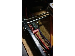 y endstop holder mattkis bearing 3d printer parts anet a8 mods y-endstop 3d print model - Mito3D