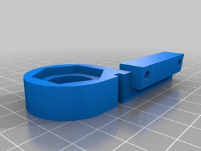 soporte autolevel capacitivo con tuerca apriete 3d printing 3d print model - Mito3D