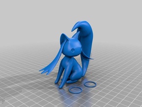 kyubey animais 3d print model - Mito3D