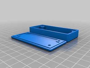 meine angepasste Projekt-box Deckel Schrauben - Elektronik kundengebundene 3d print model - Mito3D