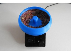 eléctrica perlas motor del rotor la joyería bolilla abalorios las perler-perlas spinner 3d print model - Mito3D