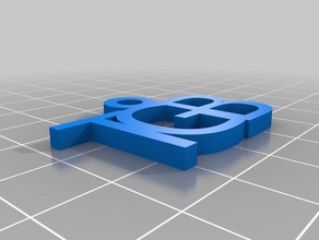 tgb Schlüsselbund - Zubehör Schlüssel keychain keyring roller 3d print model - Mito3D