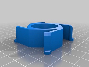 25mm tube dasfilament spool hub adapter 3d printer parts customized 3d print model - Mito3D