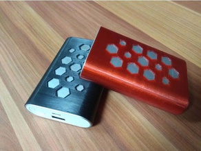 xiaomi 10k powerbank caso ultrasottile telefono cellulare 10000 batteria pacco il coperchio banca di potere pelle 3d print model - Mito3D