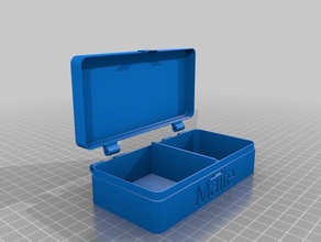 caja m sica organización personalizado 3d print model - Mito3D