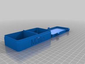 caja m sica organización personalizado 3d print model - Mito3D
