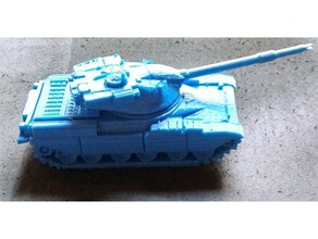 chieftan tank-turret-update 1-100 Spiele 3d print model - Mito3D
